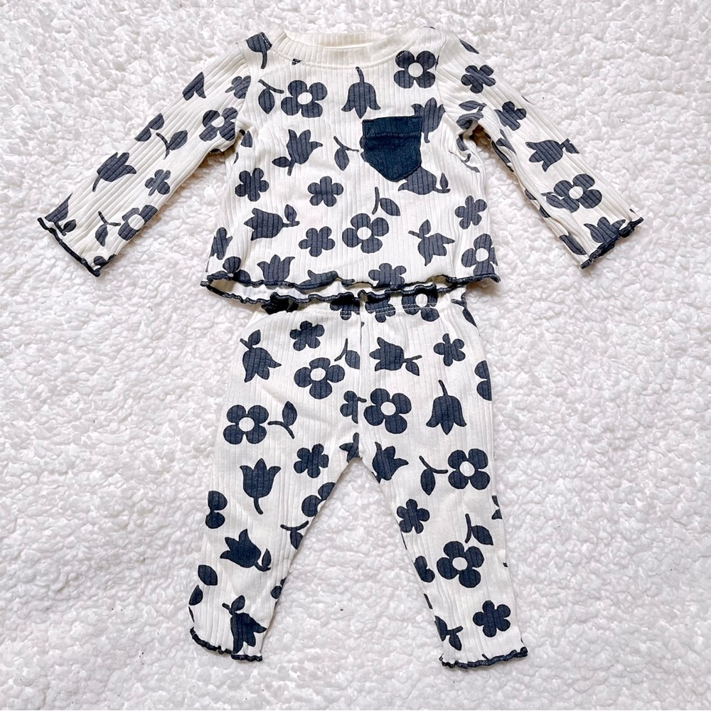 Cat & Jack Flower Two Piece